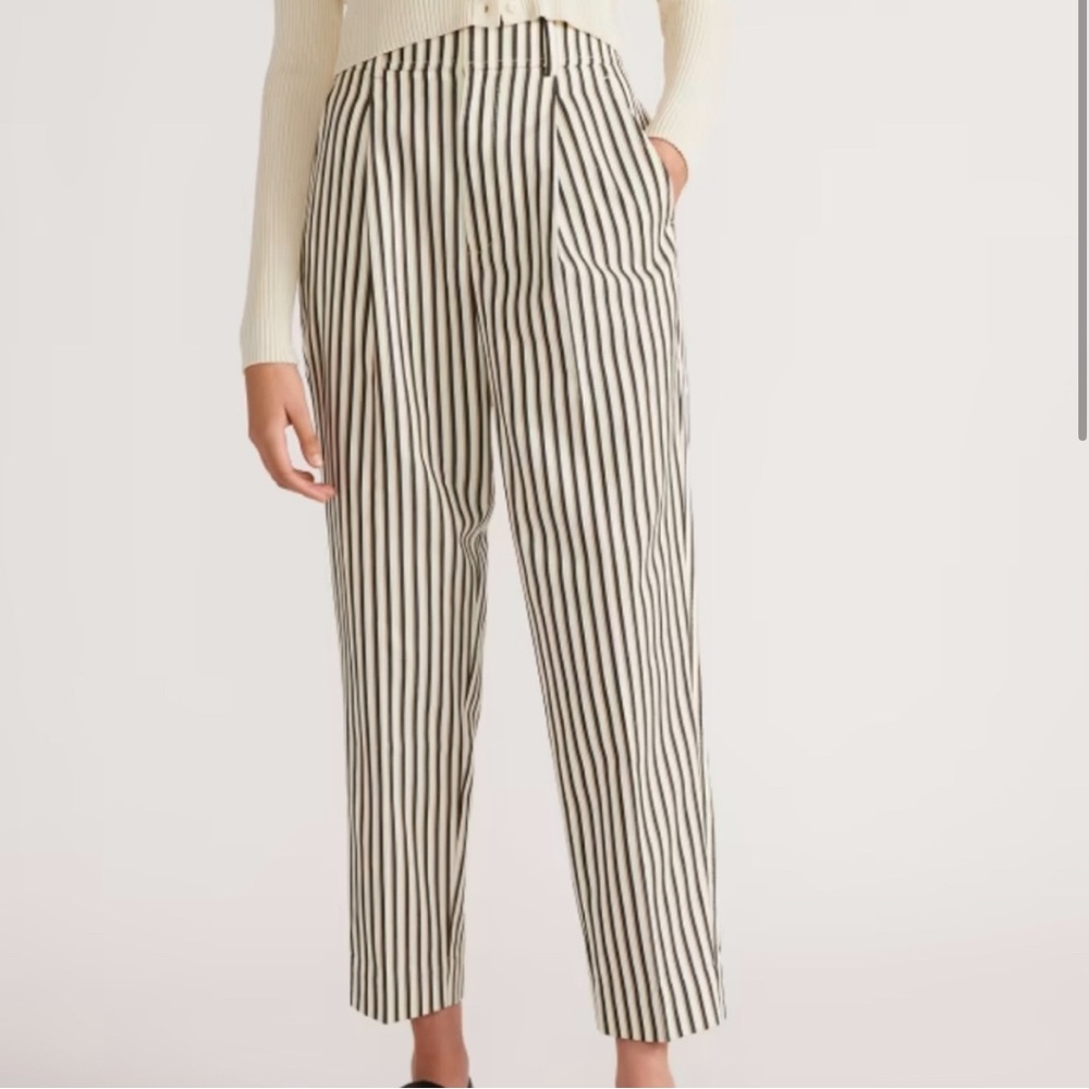 Everlane Tencel High-waisted dress pants